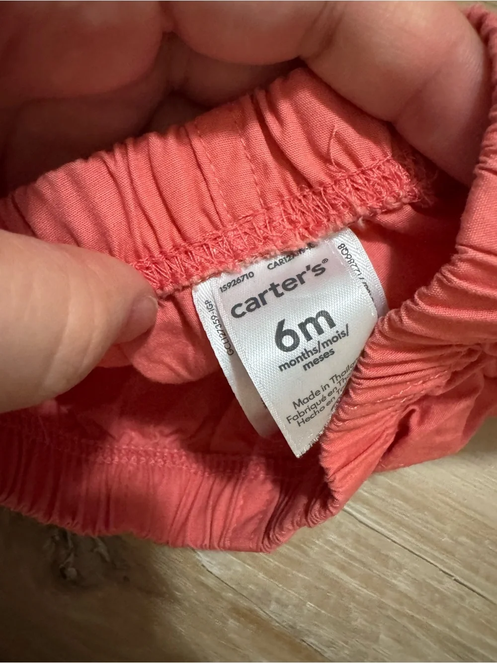 Coral pull on shorts